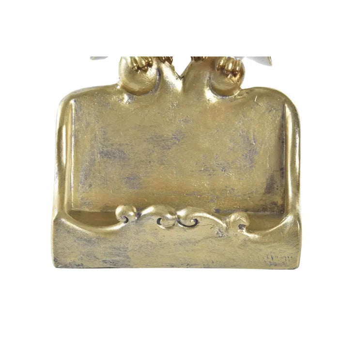 Декоративна фигурка DKD Home Decor Бял Златен Сови 10 x 8 x