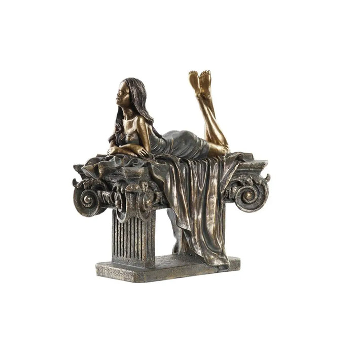 Декоративна фигурка DKD Home Decor Дама Мед Смола (30,5 x
