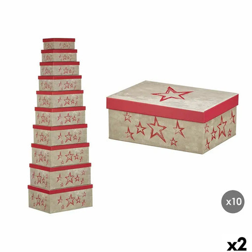 Декоративна кутия Pincello 67 67 Розов Картон (2 броя)