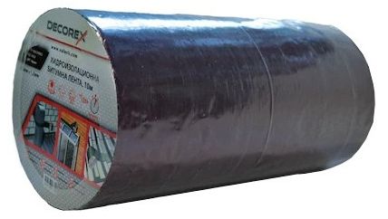 Хидроизолационна битумна лента Decorex - 300 mm х 10 m х 1.2 mm, графит