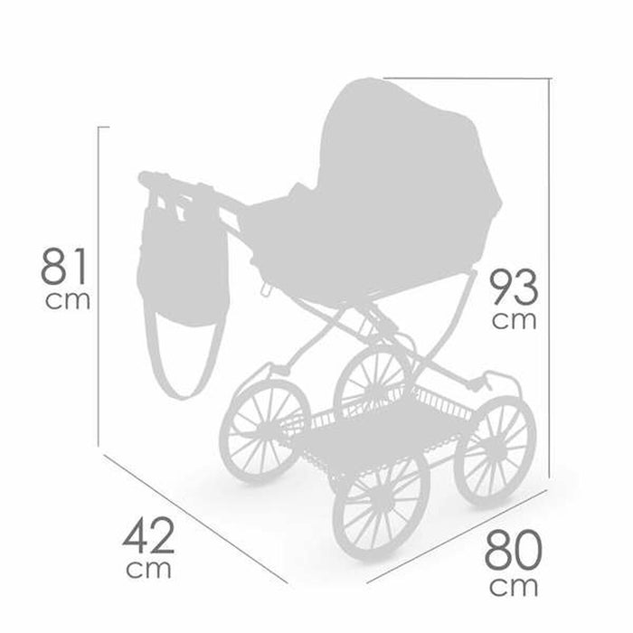 Количка за Кукли Decuevas