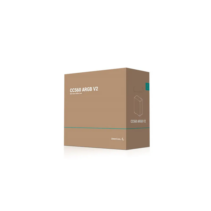 DeepCool CC560 ARGB V2 Midi Tower Черен