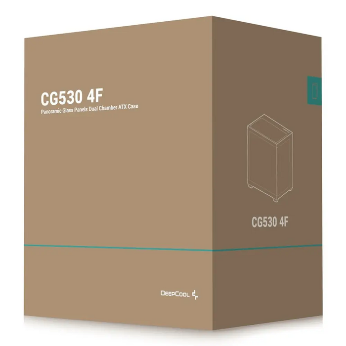 DeepCool CG530 4F Midi Tower Черен