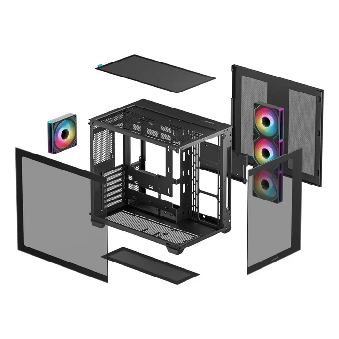 DeepCool CG530 4F Midi Tower Черен
