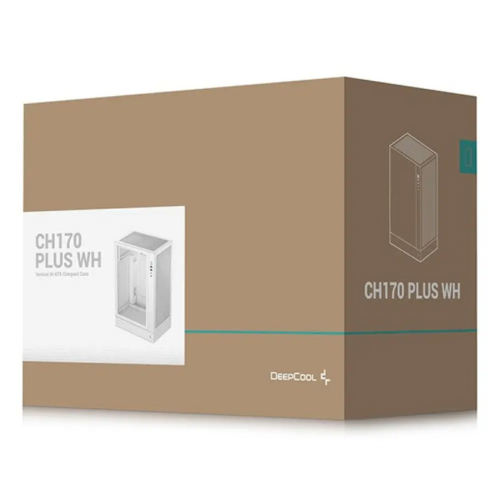 DeepCool CH170 PLUS WH Кула Бяла