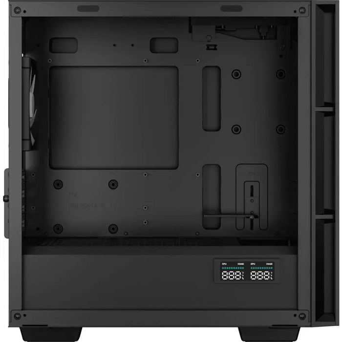 DeepCool CH360 DIGITAL Micro Tower Черен