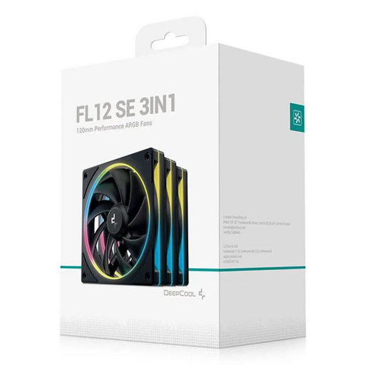 DeepCool FL12 SE 3IN1 Вентилатор за компютърна кутия 12 см