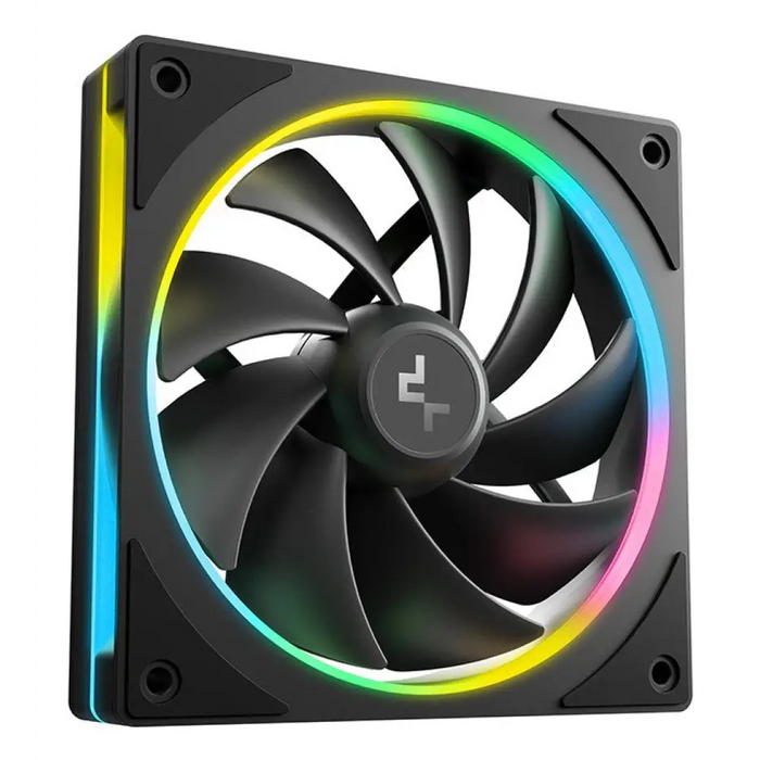 DeepCool FL12 SE Вентилатор за компютърна кутия 12 см Черен