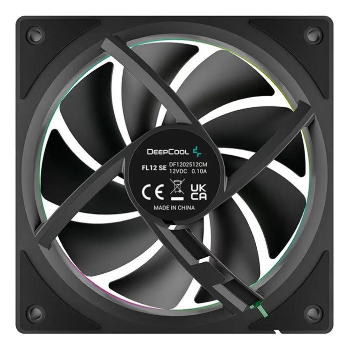 DeepCool FL12 SE Вентилатор за компютърна кутия 12 см Черен