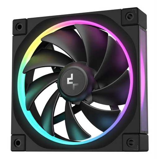 DeepCool FL12 Вентилатор за кутия за компютър 12 см Черен 1