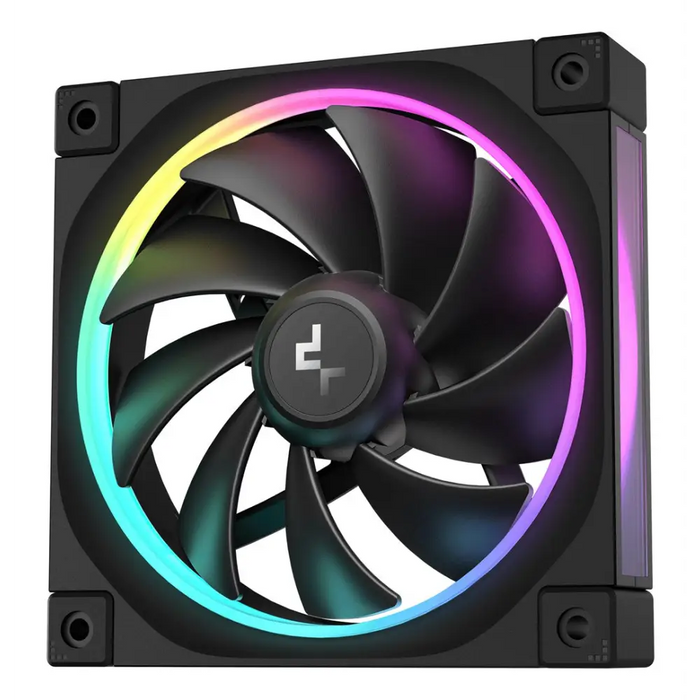DeepCool FL12 Вентилатор за кутия за компютър 12 см Черен 1