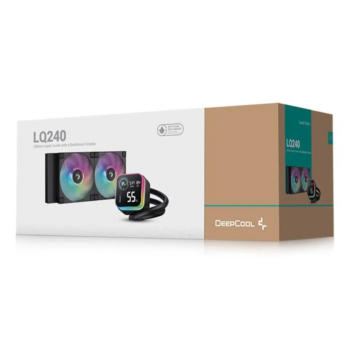 DeepCool LQ240 Процесор Комплект течно охлаждане 12 см