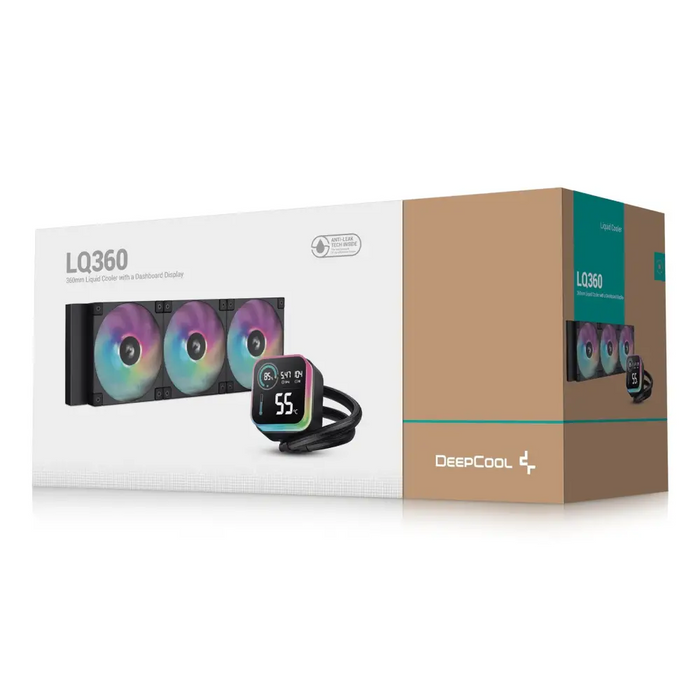 DeepCool LQ360 Процесор Комплект течно охлаждане 12 см