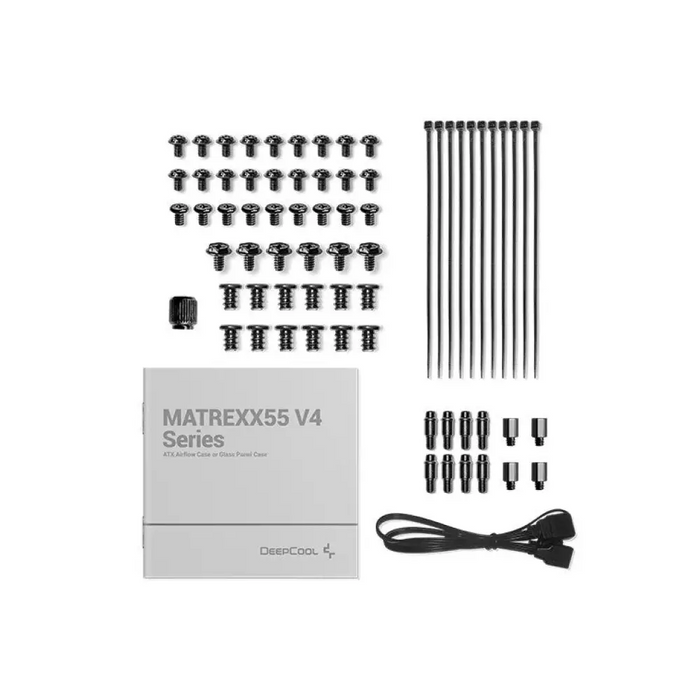 DeepCool MATREXX 55 MESH V4 C Midi Tower Черен