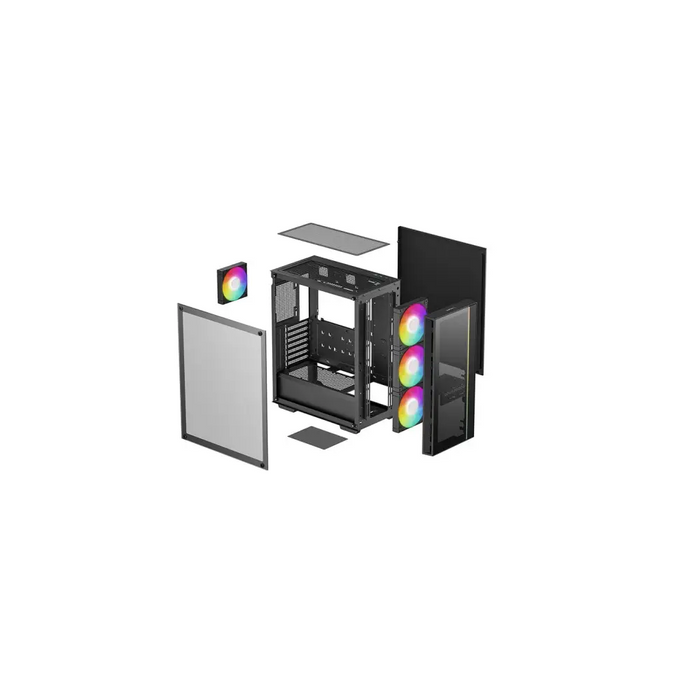 DeepCool MATREXX55 V4 C Midi Tower Black