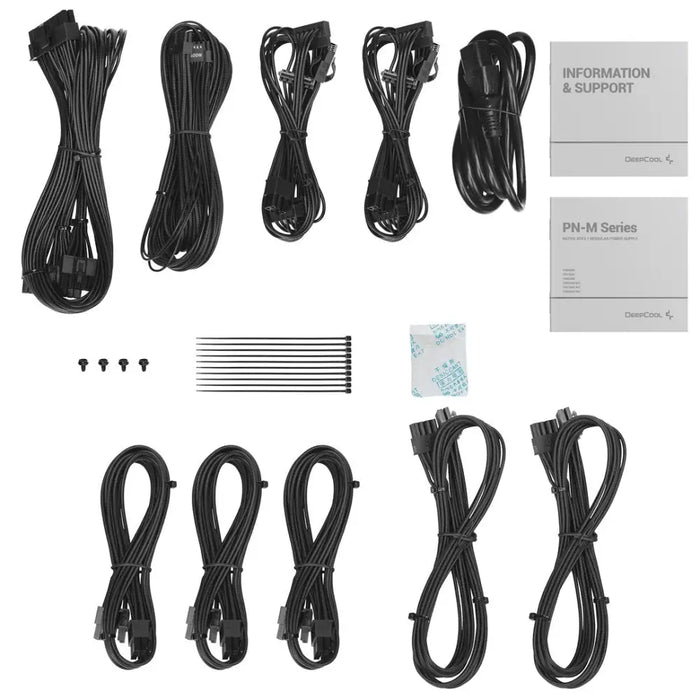 DeepCool PN850M захранване 850 W 20 + 4 pin ATX ATX Черен