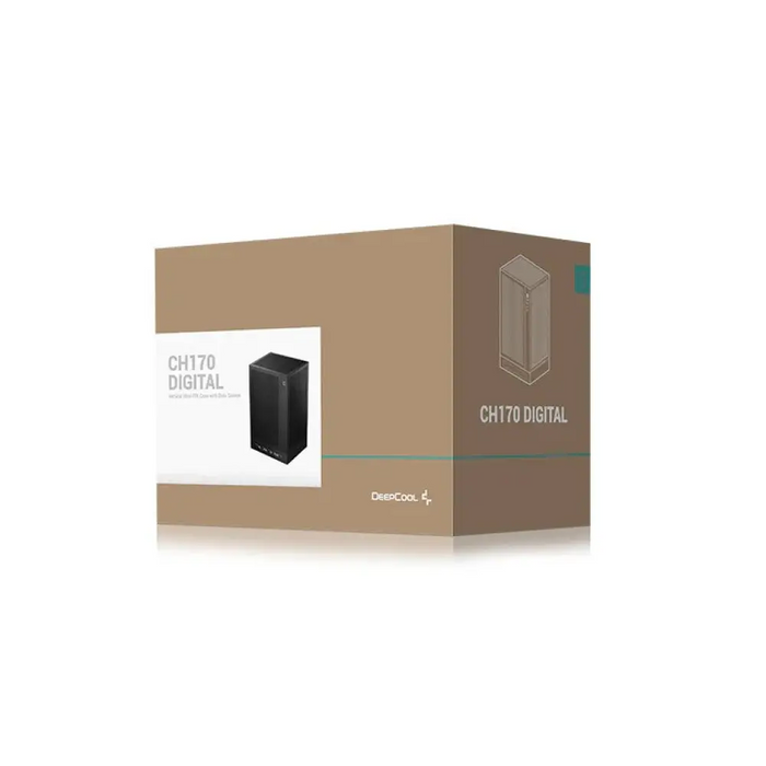 DeepCool R-CH170-BKNPI0D-G-1 computer case Tower Black