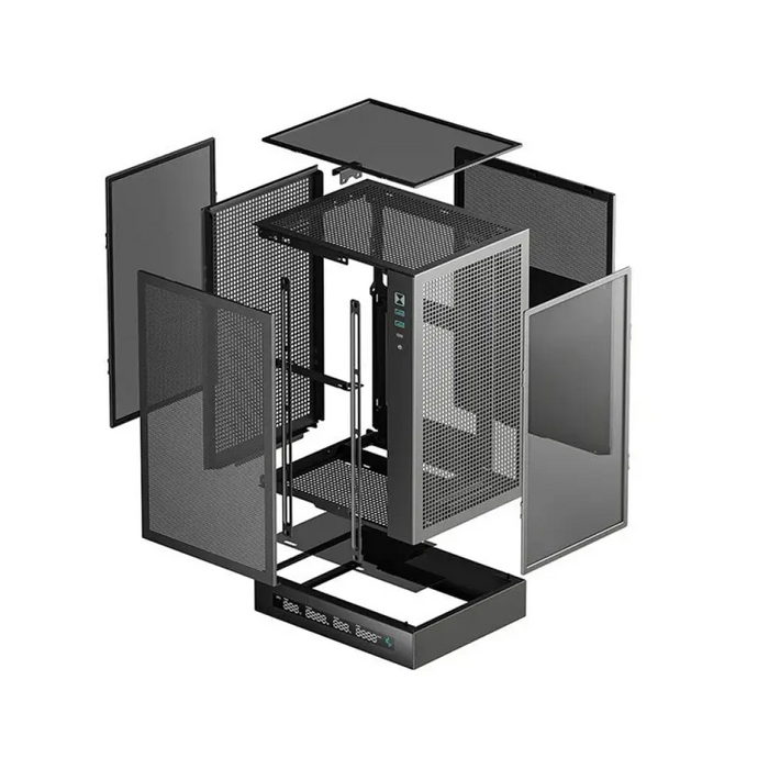 DeepCool R-CH170-BKNPI0D-G-1 computer case Tower Black