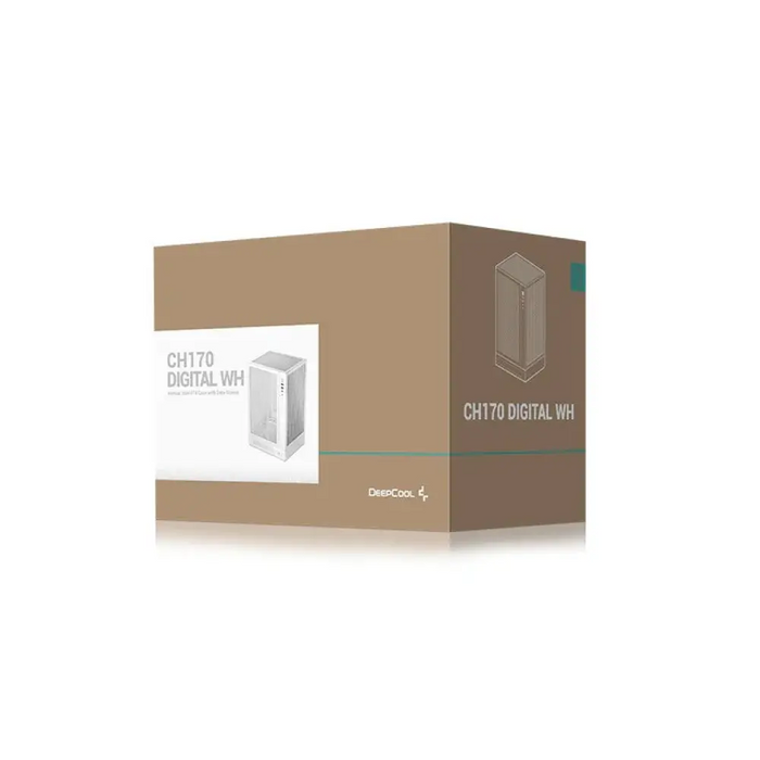 DeepCool R-CH170-WHNPI0D-G-1 кутия за компютър Tower White