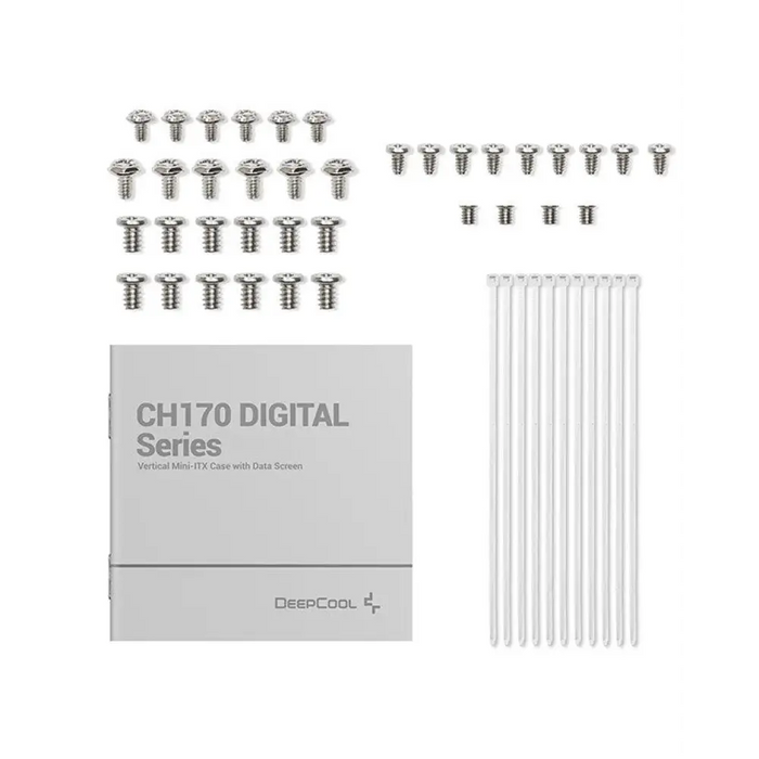 DeepCool R-CH170-WHNPI0D-G-1 кутия за компютър Tower White