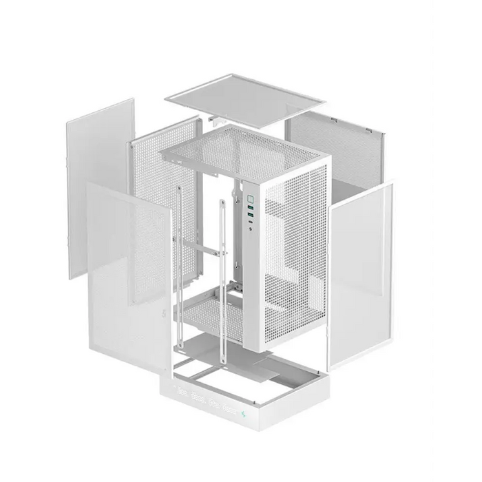 DeepCool R-CH170-WHNPI0D-G-1 кутия за компютър Tower White