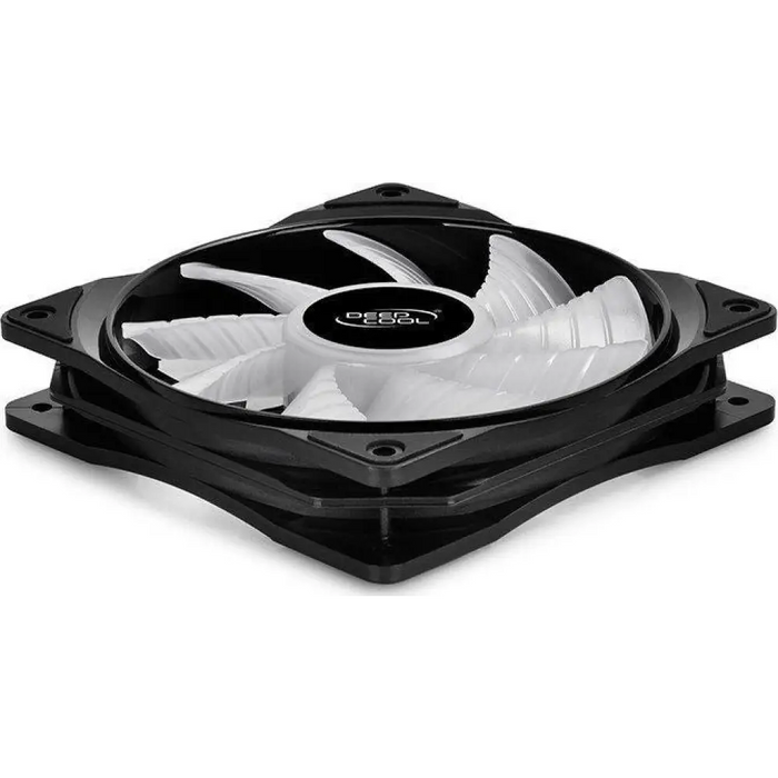 DeepCool RF120 Кутия за компютър Вентилатор 12 см Черен Бял