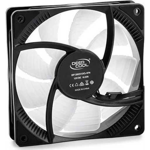 DeepCool RF120 Кутия за компютър Вентилатор 12 см Черен Бял