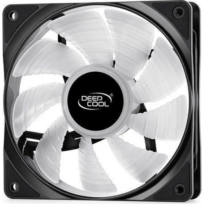 DeepCool RF120 Кутия за компютър Вентилатор 12 см Черен Бял