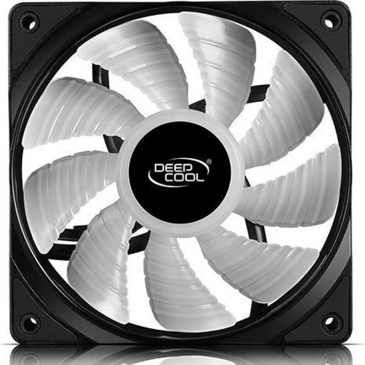 DeepCool RF120 Кутия за компютър Вентилатор 12 см Черен Бял