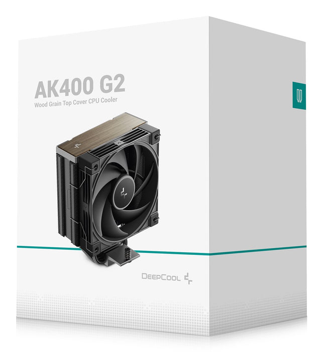 DeepCool AK400 G2 охладител за процесор 12 см черен 1 бр.
