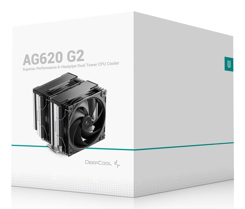 DeepCool AG620 G2 охладител за процесор 12 см черен