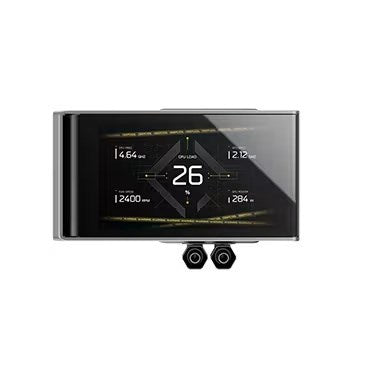 Течен охладител за процесор DeepCool LT360 VISION ARGB, черен