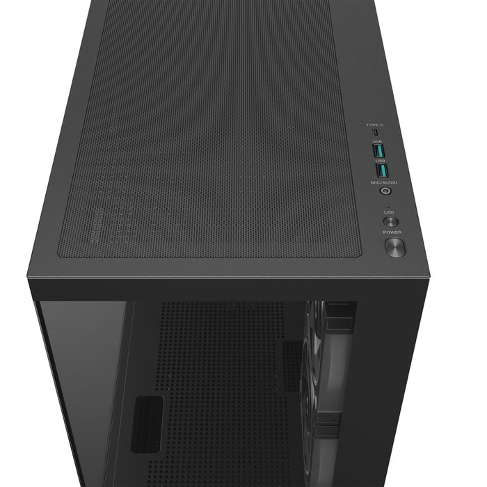DeepCool CG380 3F Midi Tower Черен
