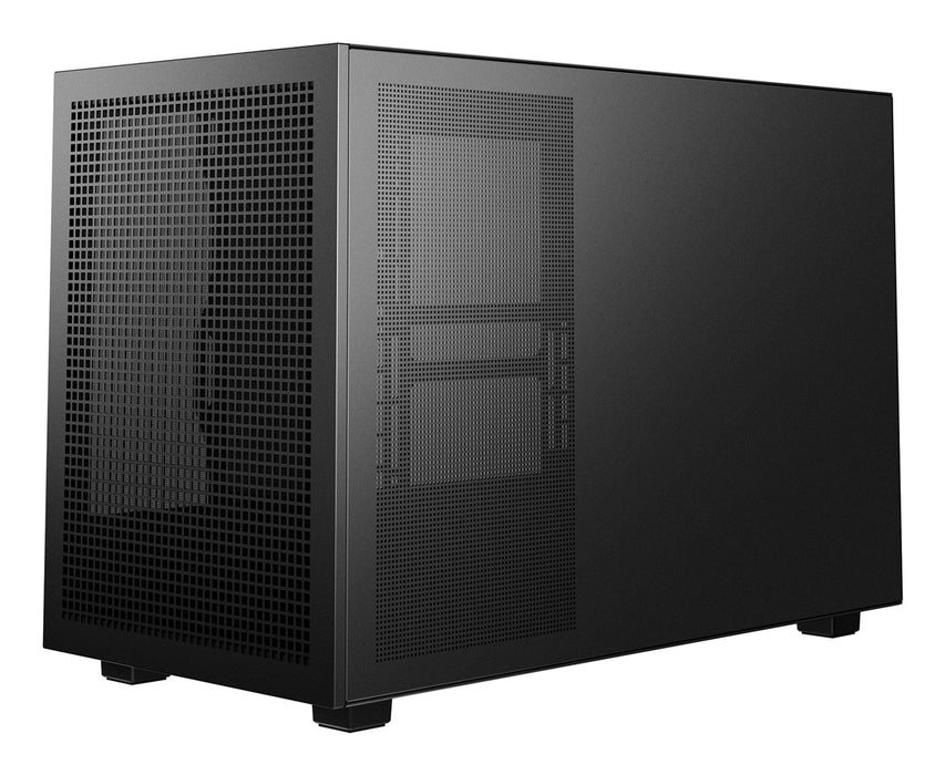 DeepCool CH260 WOOD Micro Tower Черен, Дървен