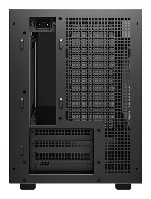 DeepCool CH260 WOOD Micro Tower Черен, Дървен