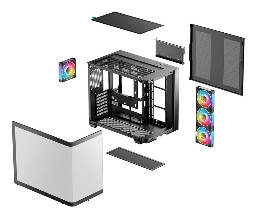 DeepCool CG530U 4F Кула Черен