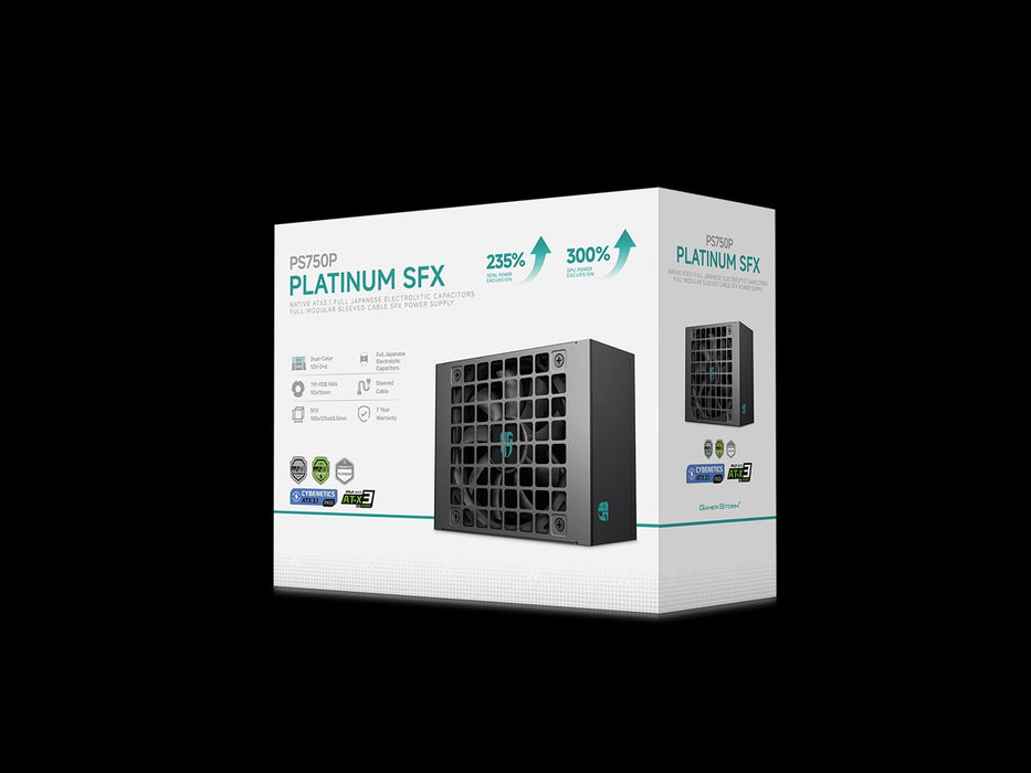 Захранване за компютър DEEPCOOL PS750P-FE, черно