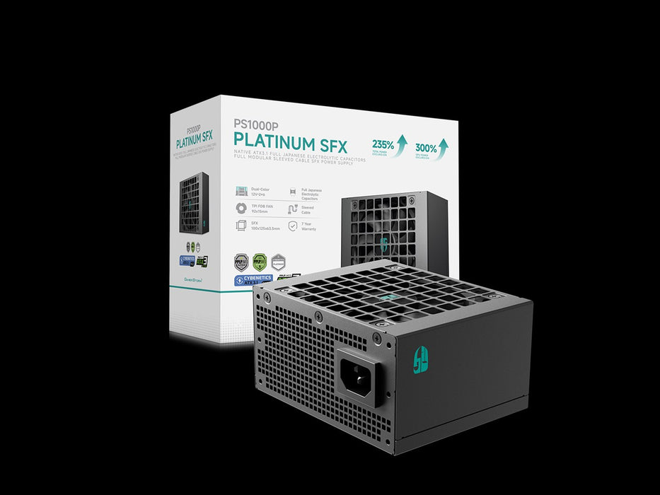 Захранване за компютър DEEPCOOL PS1000P, черно