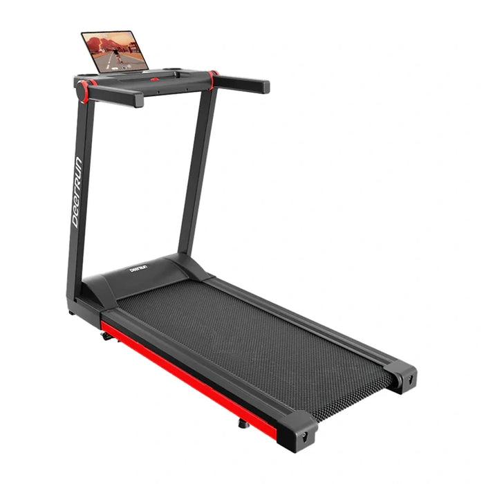 Сгъваема електрическа бягаща пътека DeerRun A1 Pro (черна и червена)