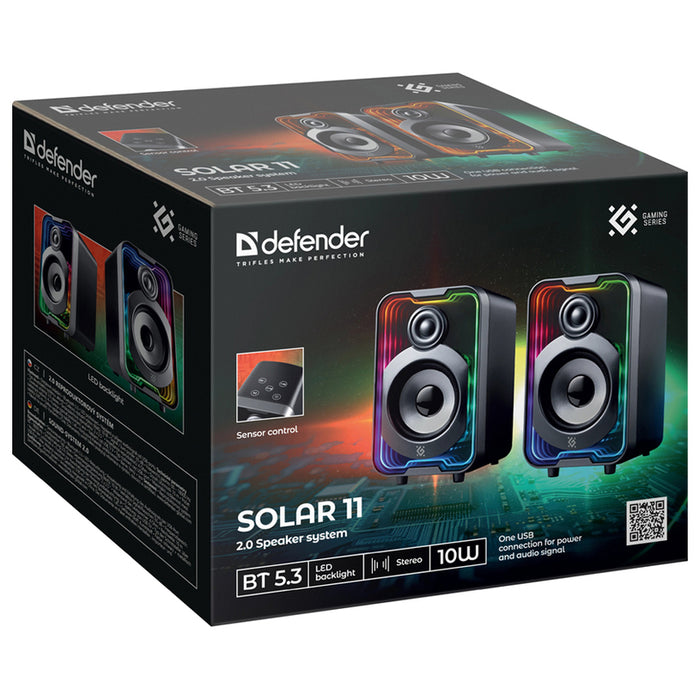 Компютърни тонколони DEFENDER SOLAR 11 65811 BLUETOOTH