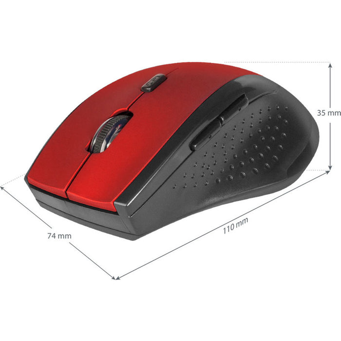 Мишка DEFENDER Accura MM-365 52367 Red