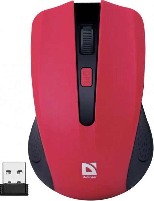 Мишка Defender Accura MM-935 red