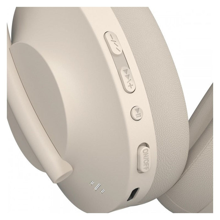 Безжични слушалки тип „over-ear“ Defender FreeMotion B485 ANC 63486 бежови