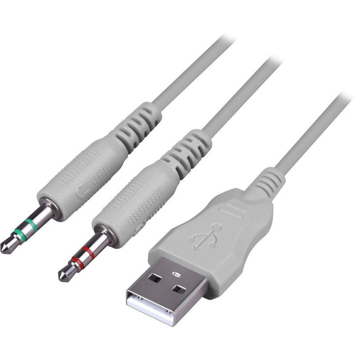 СЛУШАЛКИ DEFENDER ECLIPSE RGB WHITE