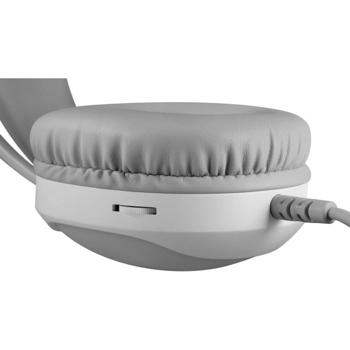СЛУШАЛКИ DEFENDER ECLIPSE RGB WHITE