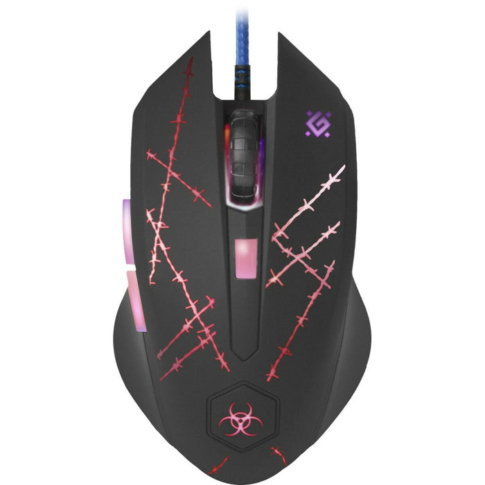 Defender Forced GM-020L мишка Gaming Ambidextrous USB Type-A Optical 3200 DPI