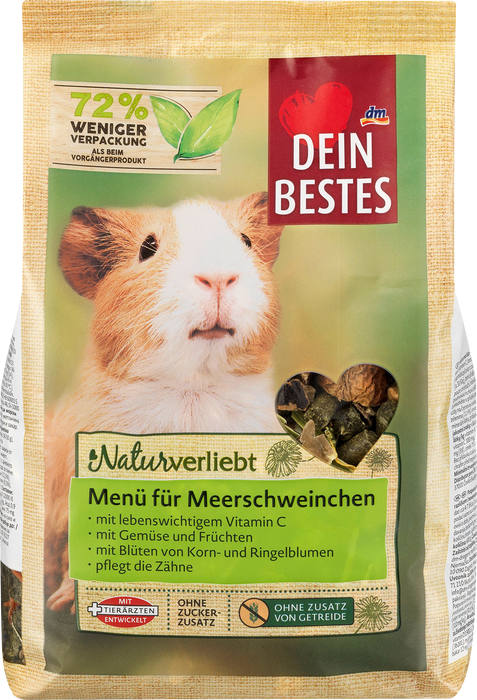 Храна за морски свинчета Naturverliebt, 600 g
