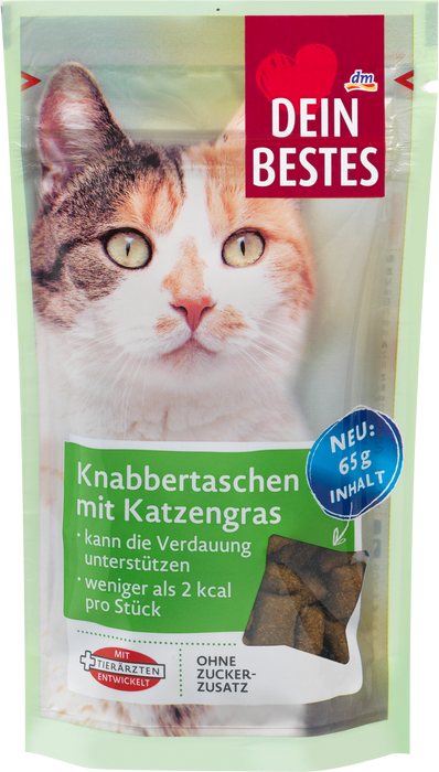 Лакомства за котки с котешка трева, 65 g