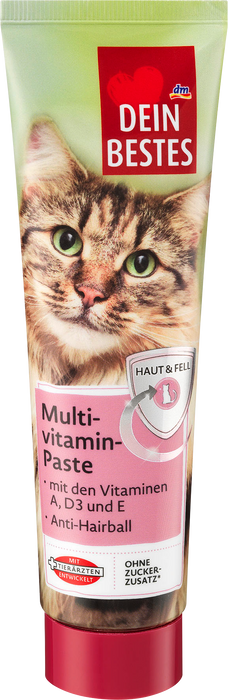 Мултивитаминна паста за котки, 100 g