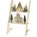 ДЕКО СТЪЛБА С КЪЩИ 20X18X31CM LED AX5308250